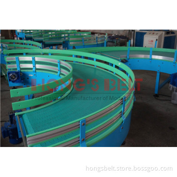 The 90 Degree Plate Turning Modular Belt (HS-2000A)